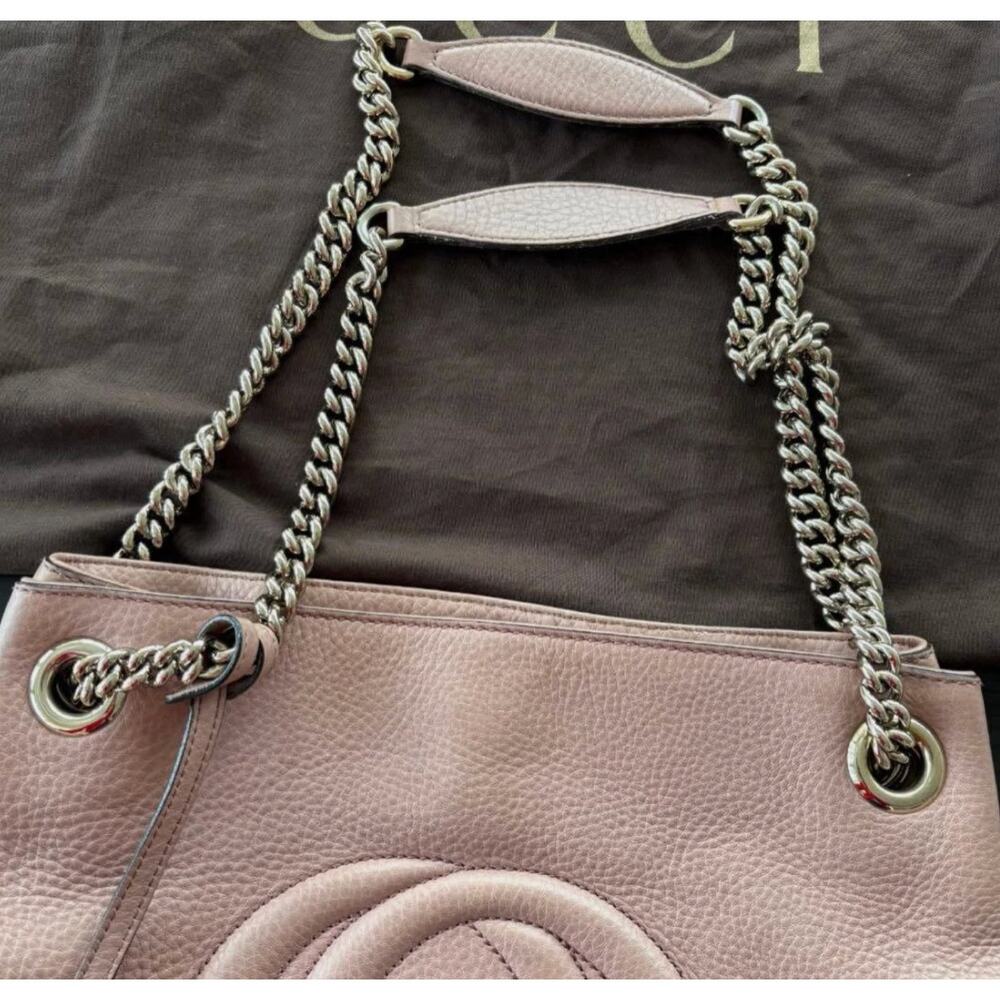GUCCI SOHO LEATHER PINK EUC - Picture 4 of 6